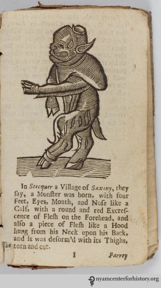 Example of a "monster" in Aristotle’s Masterpiece